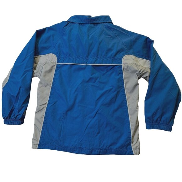 VTG Starter Kentucky Wildcats UK Jacket Kids 12/14 Blue White Gray Lined Zip Up - Picture 2 of 11